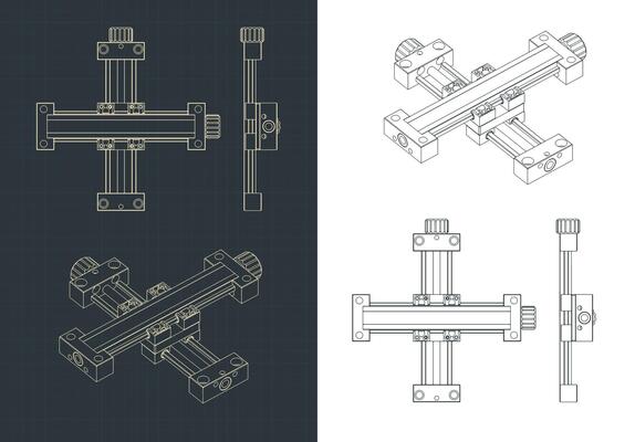 XY Linear actuator drawings