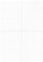 Squared paper sheet with folding effect. vector