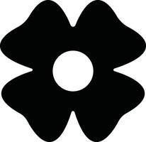 Flowers icon in flat. isolated on Flowers in modern simple. Cute round flower plant nature for apps or web traditional pattern of flowers and leave vector