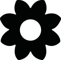 Flowers icon in flat. isolated on Flowers in modern simple. Cute round flower plant nature for apps or web traditional pattern of flowers and leave vector