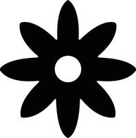Flowers icon in flat. isolated on Flowers in modern simple. Cute round flower plant nature for apps or web traditional pattern of flowers and leave vector