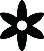 Flowers icon in flat. isolated on Flowers in modern simple. Cute round flower plant nature for apps or web traditional pattern of flowers and leave vector