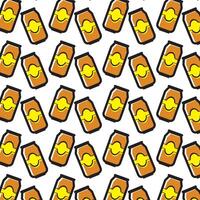 beers icon Pattern background vector