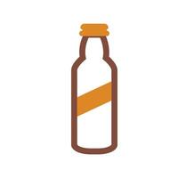 Isolated beer icon Alcoholic beverage vector