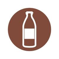 Isolated beer icon sticker vector