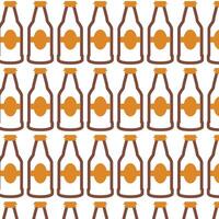 beer icon pattern background beverage vector