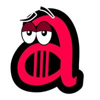 Custom doodle alphabet for illustrator and graphic designer vector