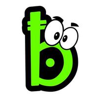 Custom doodle alphabet for illustrator and graphic designer vector
