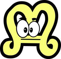 Custom doodle alphabet for illustrator and graphic designer vector