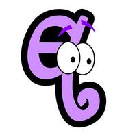 Custom doodle alphabet for illustrator and graphic designer vector