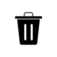 Trash icon design templates simple and modern concept vector