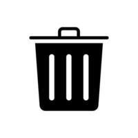Trash icon design templates simple and modern concept vector