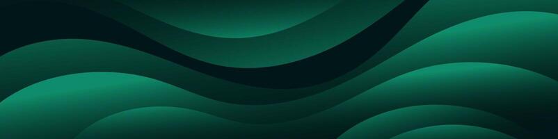 Beautiful gradient waves ideal for backgrounds in social media, ads, and presentations vector
