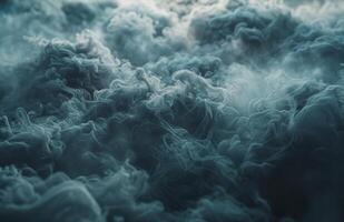 Abstract Grey Smoke Pattern With Orange Background photo