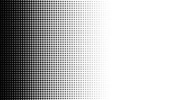 Halftone Dots Background - Horizontal Transition Mask video