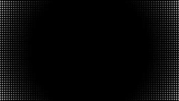 Halftone Dots Background - Circular Transition Mask video