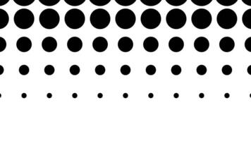 Halftone Dots Background - Vertical Transition Mask video