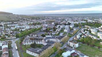 Epernay, France. Drone Flight and Scenic View video