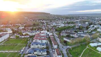 Epernay, France. Drone Flight and Scenic View video
