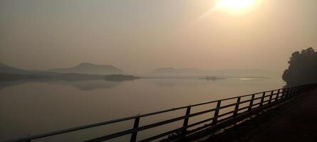 beautiful lake view photo