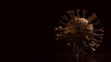 The virus for sci or medical concept 3d rendering. photo