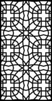 Geometric and simple pattern for panel, background, and cutting art vector