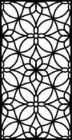 Geometric and simple pattern for panel, background, and cutting art vector