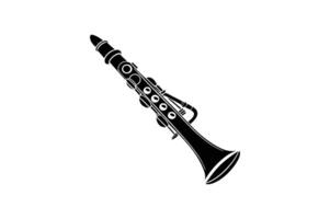 Clarinet illustration, perfect for printables and digital designs vector