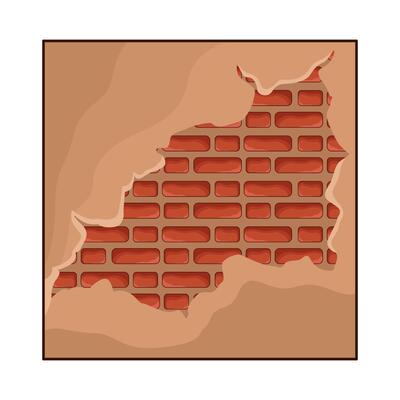 illustration of brick wall