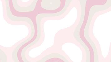 Abstract pink background with swirls or waves in a seamless pattern design video