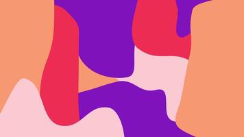 Cute abstract background, beautiful gradient animation video