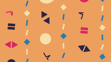 Animated Less Pattern Icons Set for Web and Business video