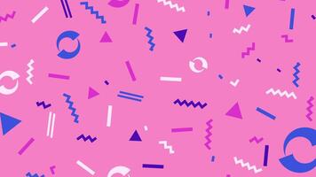 Repetitive use of musical symbols such as notes and keys to create seamless patterns for wallpaper and decorations. video