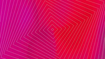 Graphic of pink and white geometric patterns on a futuristic digital background video