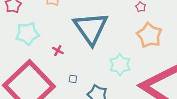 Scalable digital background format for web and business use. video