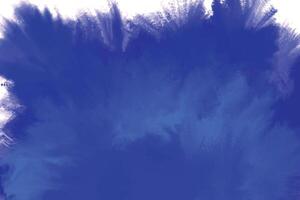 Abstract blue watercolor texture background vector