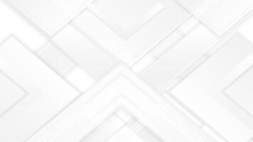 White and gray Abstract Modern Background Loop video