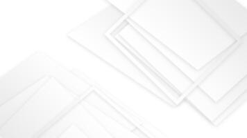 White and gray Abstract Modern Background Loop video