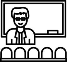 Classroom Environment Icon vector