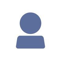 User icon. Profile and avatar icon. vector