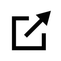 Link icon. Hyperlink chain symbol. External link icon. vector