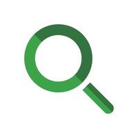 Magnifying glass. Search icon. vector