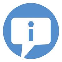 Information Speech bubble icon. Guide or explanation sign or Info sign. vector