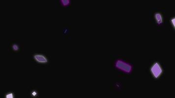 Fire particle brigth glowing flow up shiny background. video