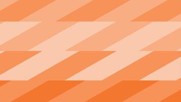 Animation of abstract background of orange geometric shapes. Loop playback on 4K. Suitable for wallpaper, presentations, banners, etc. video
