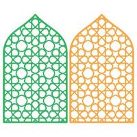 Islamic Symbol Cnc Abstract pattern Border vector