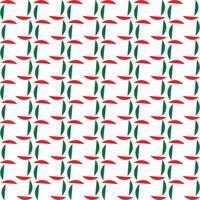 Abstract interior wall red, green, colorful Pattern design template object vector