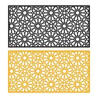 Cnc Abstract Islamic pattern Background Design vector