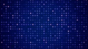 Blue tiny small matrix motion technology motion background Technology background video