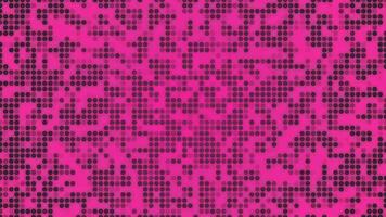 Binary dots pink matrix motion technology motion background Technology background video